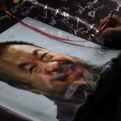 Den kinesiska konstnären och dissidenten Ai Wei-wei