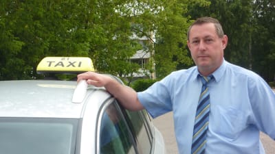 Taxichaufför Mats Welander