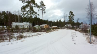 Tranbärsvägen i Gammelboda i Ekenäs.