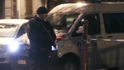 Polisräd i Molenbeek i Bryssel den 14 januari 2017.