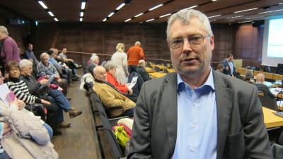Gustaf Åberg vill inte ha en nationalpark i Porkala