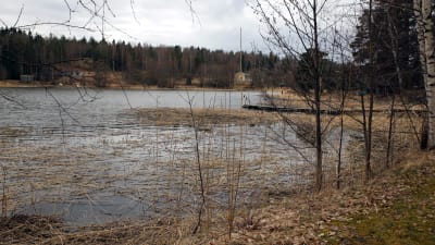 Strand i Langansböle
