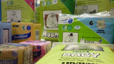 Blöj- och bindtillverkaren Delipaps produkter