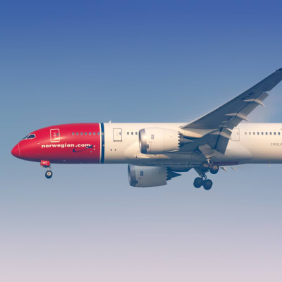 Norwegian flygplan av modellen Boeing 787-8