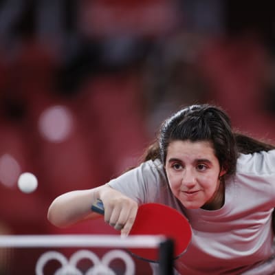 12-vuotias Syyrian Hend Zaza Tokion olympialaisissa 2021.