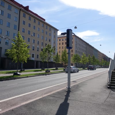 En ny plåtpolis på Mechelingatan. 