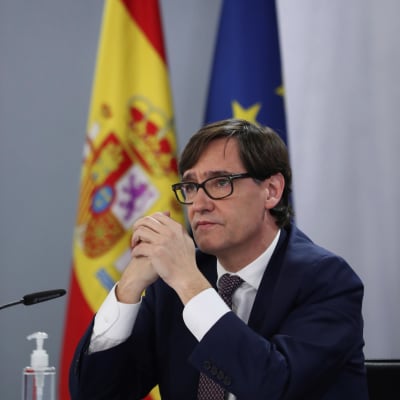 Spaniens hälsovårdsminister Salvador Illa