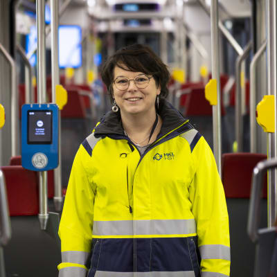 Heidi Heikkilä, kalustopäällikkö, HKL 