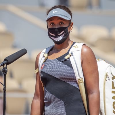 Naomi Osaka on antanut Ranskan avoimissa vain kenttähaastatteluja.