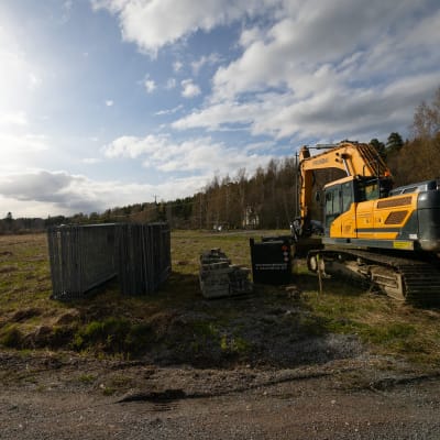 Nokian Siuron-Linnavuoren uuden päiväkodin tontti.