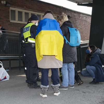 Flyktingar från Ukraina.