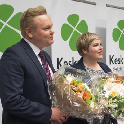Antti Kurvinen ja Annika Saarikko