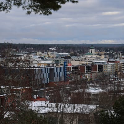 Yleiskuvaa Hämeenlinnan kaupungista.