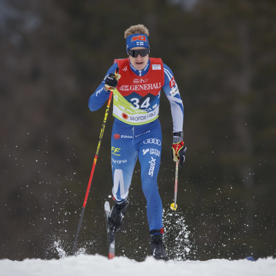 Ville Ahonen i sprintkvalet.