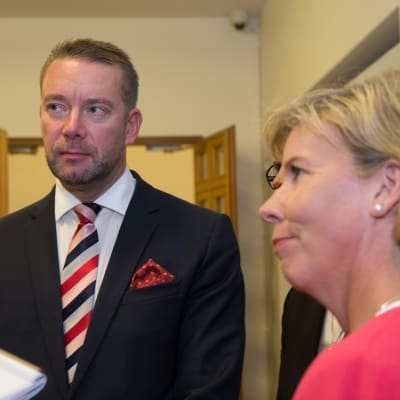 Stefan Wallin och Anna-Maja Henriksson
