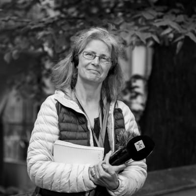 Anna Savonius, journalist vid Svenska Yle. 