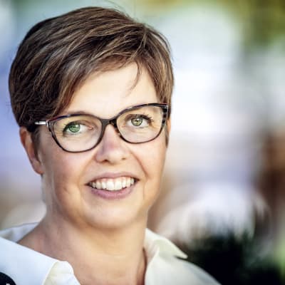 Porträttfoto på Siv Sandberg