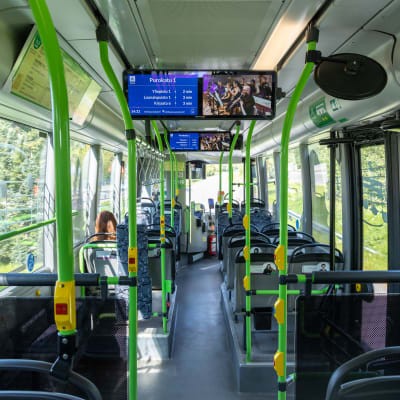 Elokuussa yksi Jyväskylän paikallisliikenteen busseista muutettiin soivaksi linkiksi.