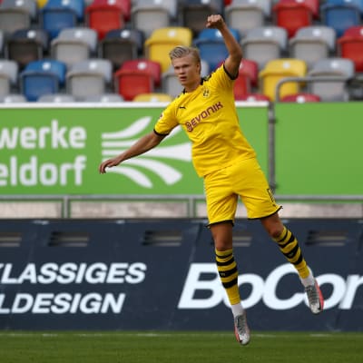 Erling Braut Håland ratkaisi elintärkeän voiton Dortmundille