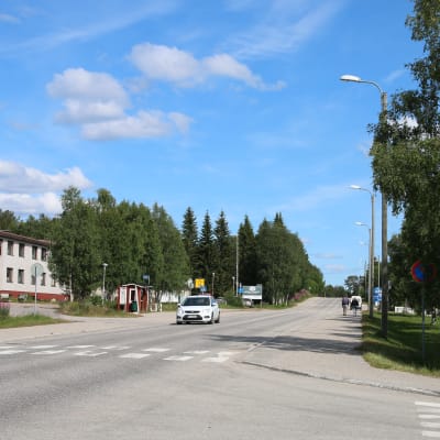 katunäkymä Enontekiön Hetasta