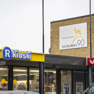 Siilinjärven R-Kioski ja kunnan logo