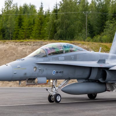 Hornet Tikkakoskella Kesäbaana 23 -harjoituksessa.