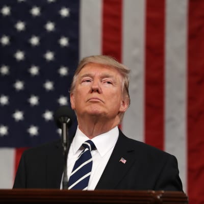 President Trump håller sitt första tal inför kongressen 29.2.2017