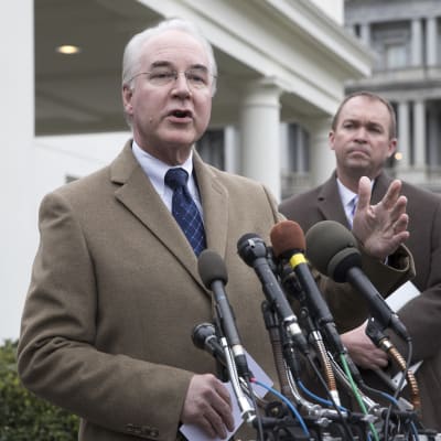 USA:s hälsominister Tom Price.