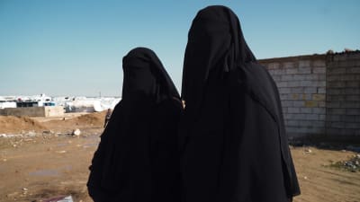 Finländska kvinnor i lägret al-Hol i Syrien 25.1.2020