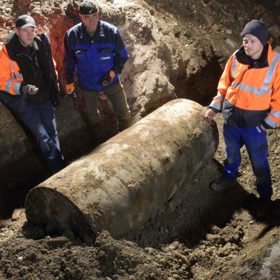 En bomb från andra världskriget hittades i Augsbrug i Tyskland
