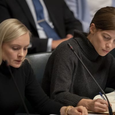 Li Andersson eduskunnassa 24.10.2019