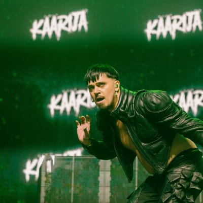 Käärijän konsertti Helsingin jäähallissa.