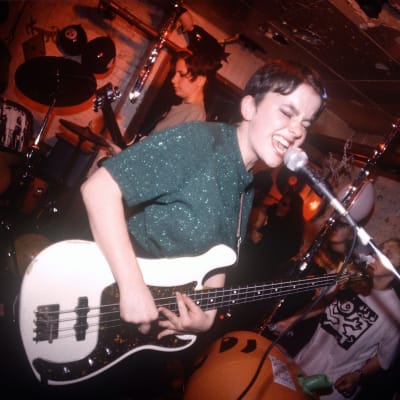 Kathi Wilcox i Bikini Kill.