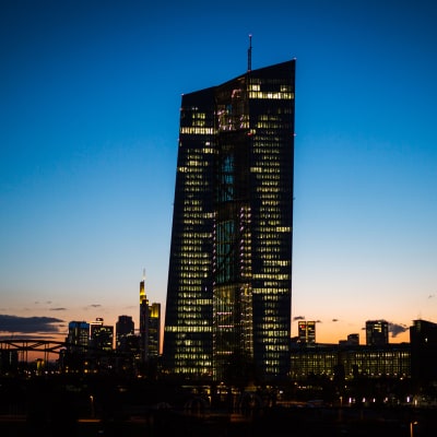 ECB-tornet i Frankfurt den 5 maj 2015.