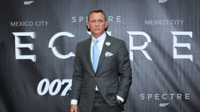 Daniel Craig inför premiären för Spectre i Mexico City i november 2015.