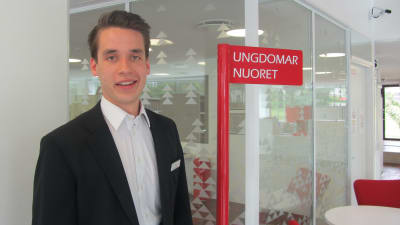 Henrik Wickström i Ingå bibliotek
