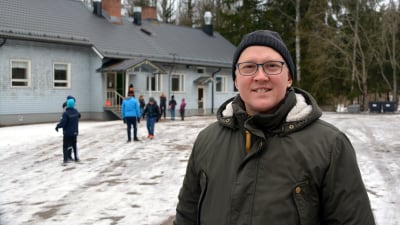 Markus Grönqvist, rektor för Kråkö skola