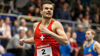 Erik Back under inne-FM 2020.
