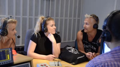 Intervju på Ålands radio.