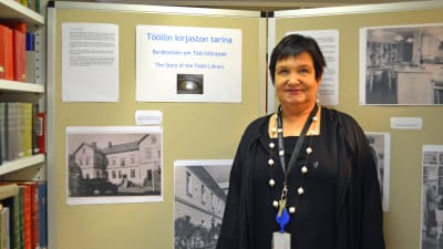 Biblioteksdirektör Anne Ala-Honkola, Tölö bibliotek
