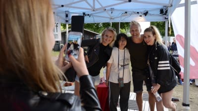 Fredrika Lindholm, Janne Grönroos och Pernilla Karlsson.