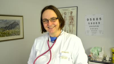 Inger Lindell är läkare vid Mårtensdals hälsostation.