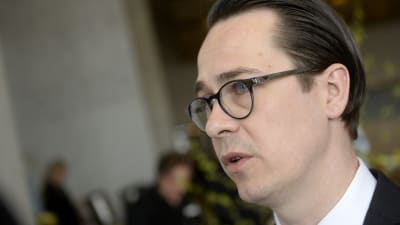 SFP:s ordförande Carl Haglund.