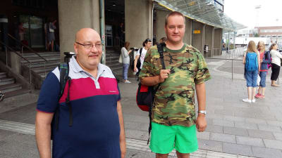 Två män i Helsingfors