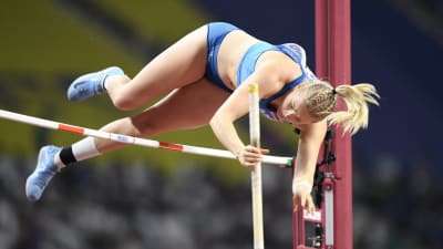 Wilma Murto hoppar stav i VM.