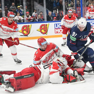 Danmarks målvakt i VM-matchen mot USA.