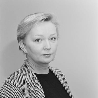 Kirjailija Raija Oranen, jolle myönnettiin Sokeain kuunnelmapalkinto 1986.