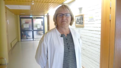 Tf ledande läkare Gerd Kronlund i Närpes