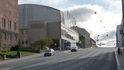 Åbo konserthus i Aningaisbacken.