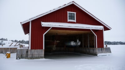Båthus på Stenskär